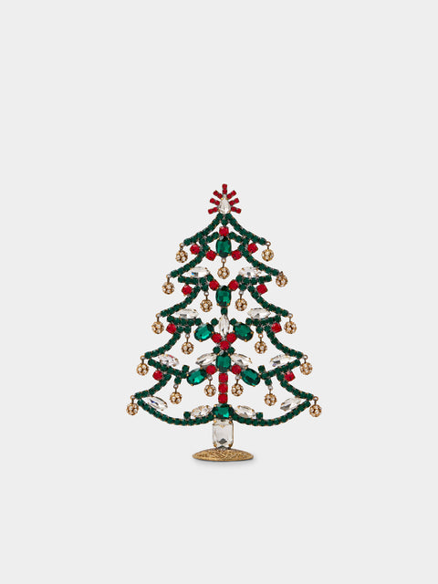 ABASK Decorations - Czech Crystal Tree - Green - ABASK - 