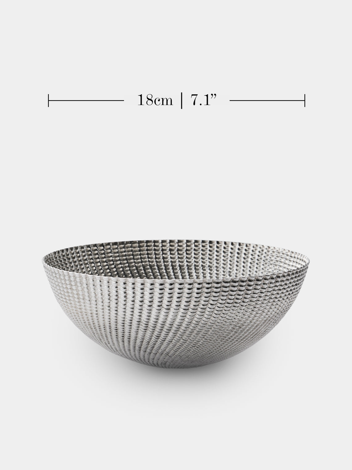 San Lorenzo - 1971 Franco Albini and Franca Helg Pannocchia Sterling Silver Bowl - Silver - ABASK