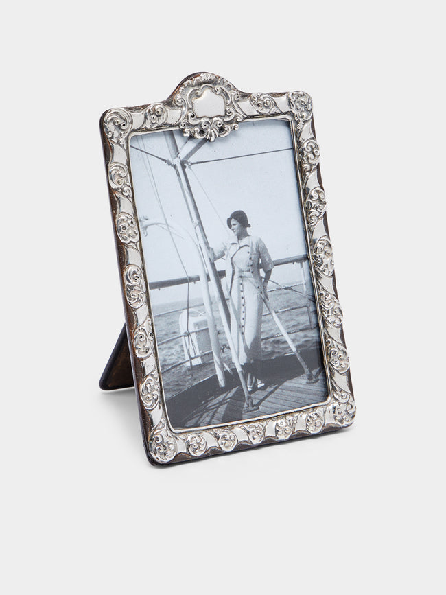 Antique and Vintage - 1900s Silver Photo Frame -  - ABASK - 