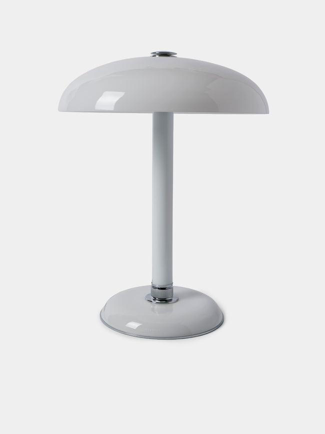 Carlo Moretti - Snodo Hand-Blown Murano Glass Table Lamp - White - ABASK - 