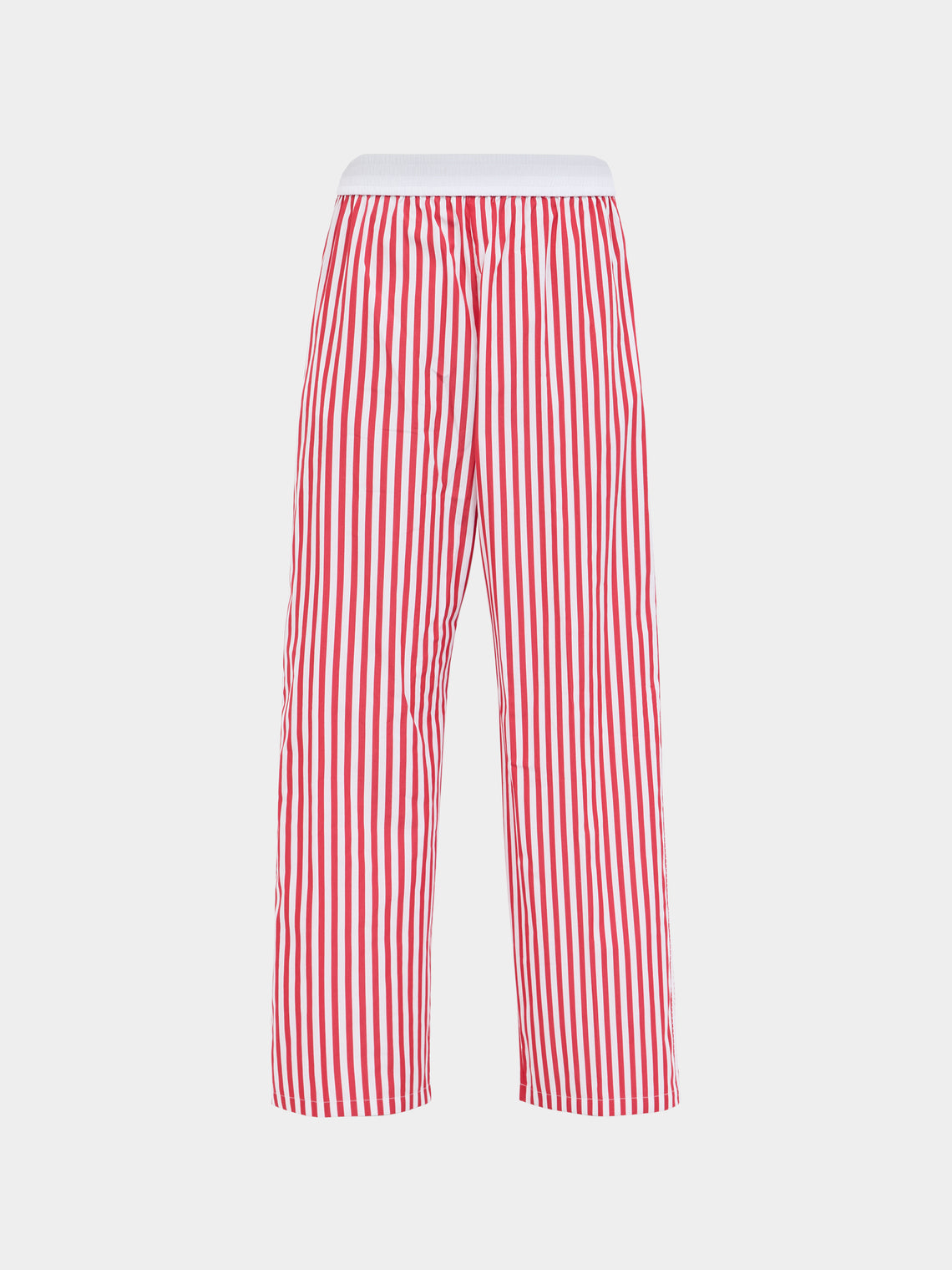 Sebline - Marocaine Hand-Embroidered Cotton Pyjama Trousers | Size: L/XL -  - ABASK - 