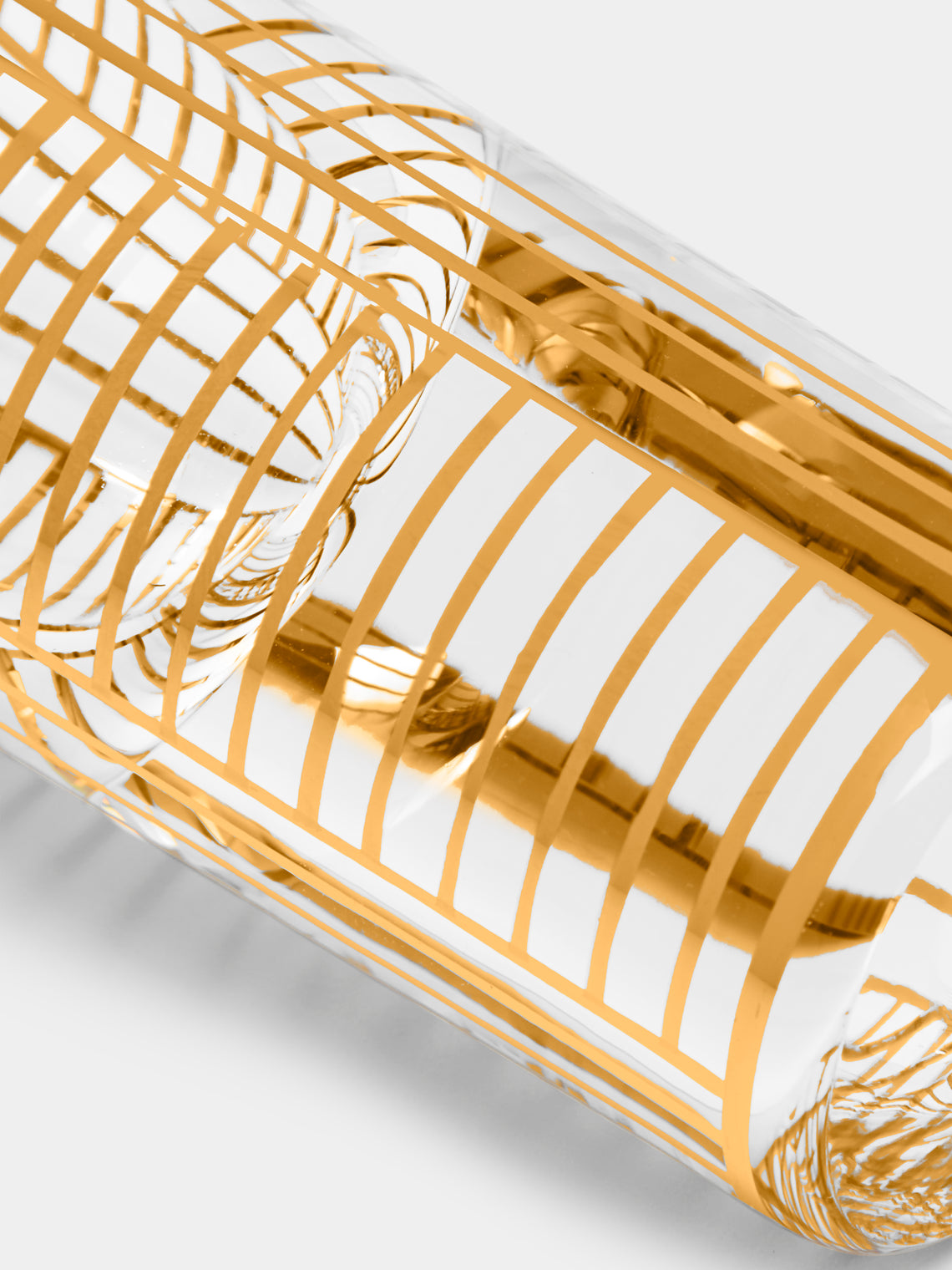 Lobmeyr - Series B Hand-Painted Crystal Liqueur Glass - Gold - ABASK