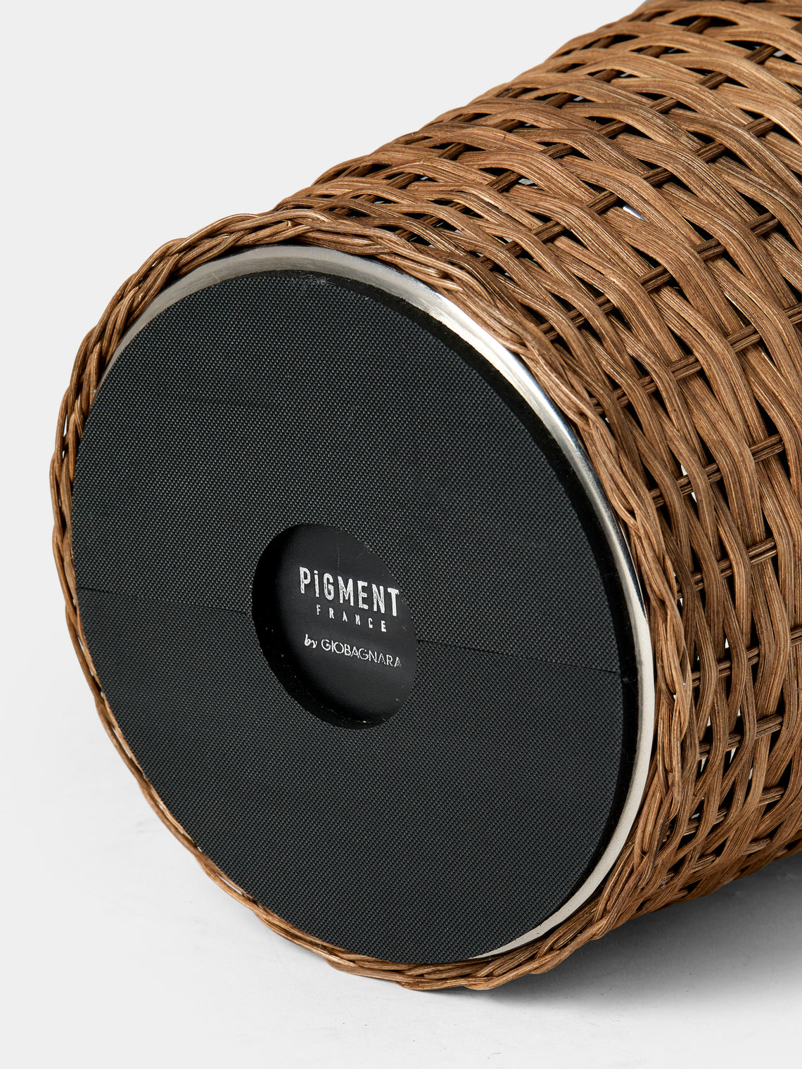 Pigment France - Menton Rattan Champagne Bucket - Brown - ABASK