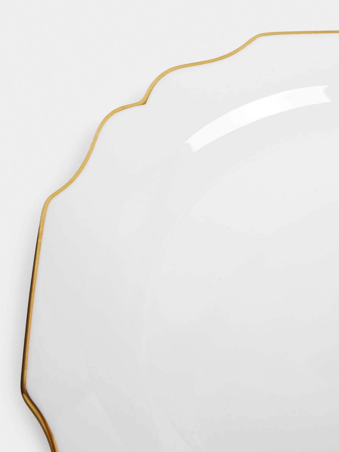 Augarten - Belvedere Hand-Painted Porcelain Dinner Plate - White - ABASK