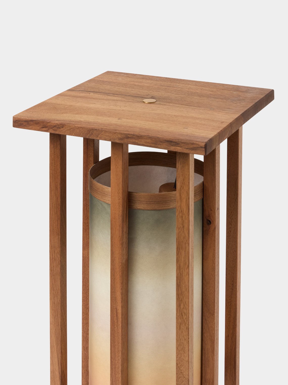 Maxime Prange - Doro Walnut and Washi Paper Table Lamp - Multiple - ABASK