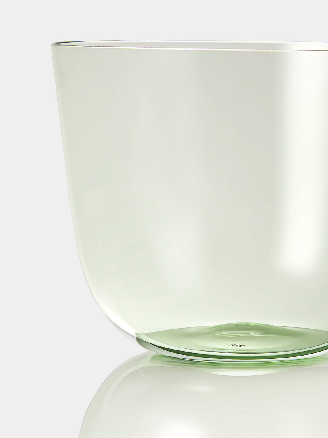 Lobmeyr - | Set of 2 | Alpha Crystal Tumblers - Green - ABASK