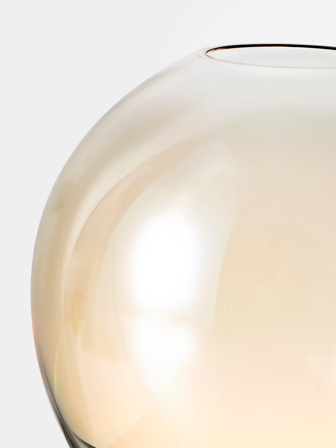 Lobmeyr - BV60 Crystal Vase (8in/20cm) - Gold - ABASK