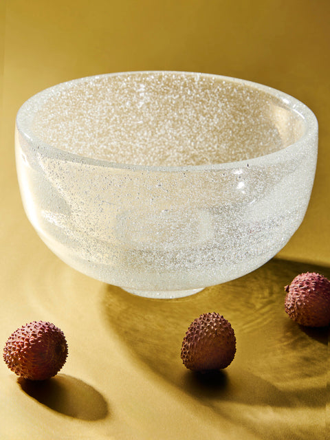 Antique and Vintage - 1950s La Verrerie de Biot Glass Bowl -  - ABASK