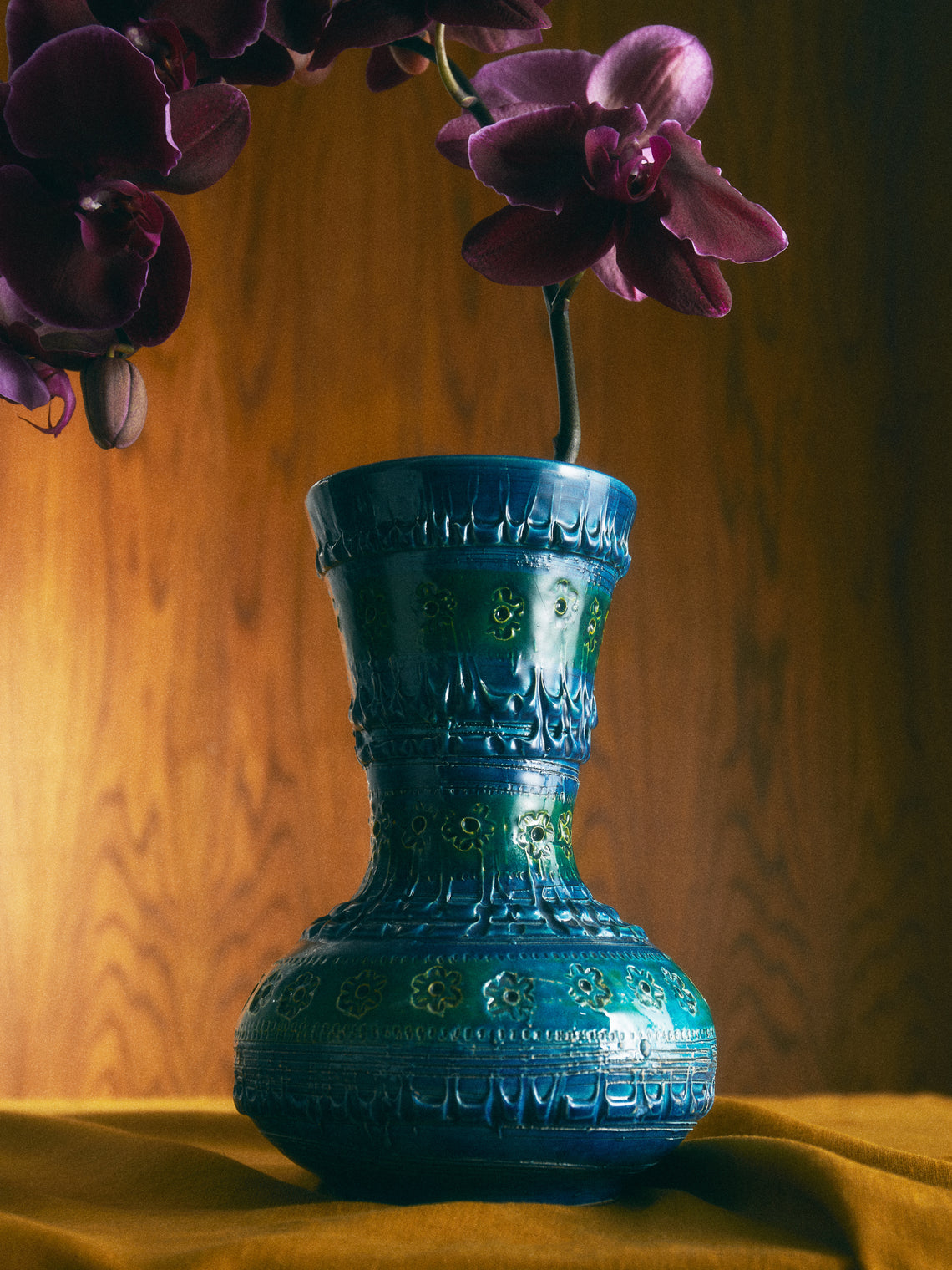 Antique and Vintage - 1960s Bitossi by Aldo Londi Ceramic Large Vase -  - ABASK