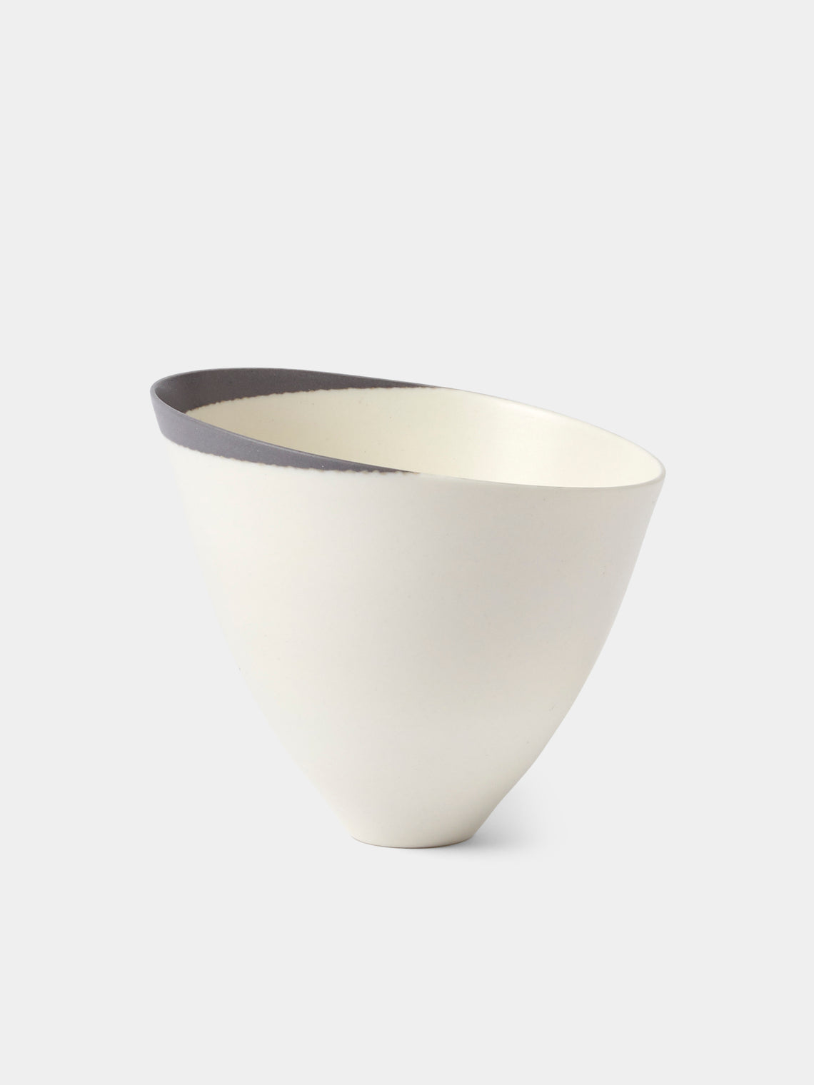 Paul James Ceramics - | Set of 2 | Fractured Reality Hand-Thrown Ceramic Bowls - White - ABASK