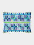 Kissweh - Ensaf Hand-Embroidered Cotton Cushion -  - ABASK - 