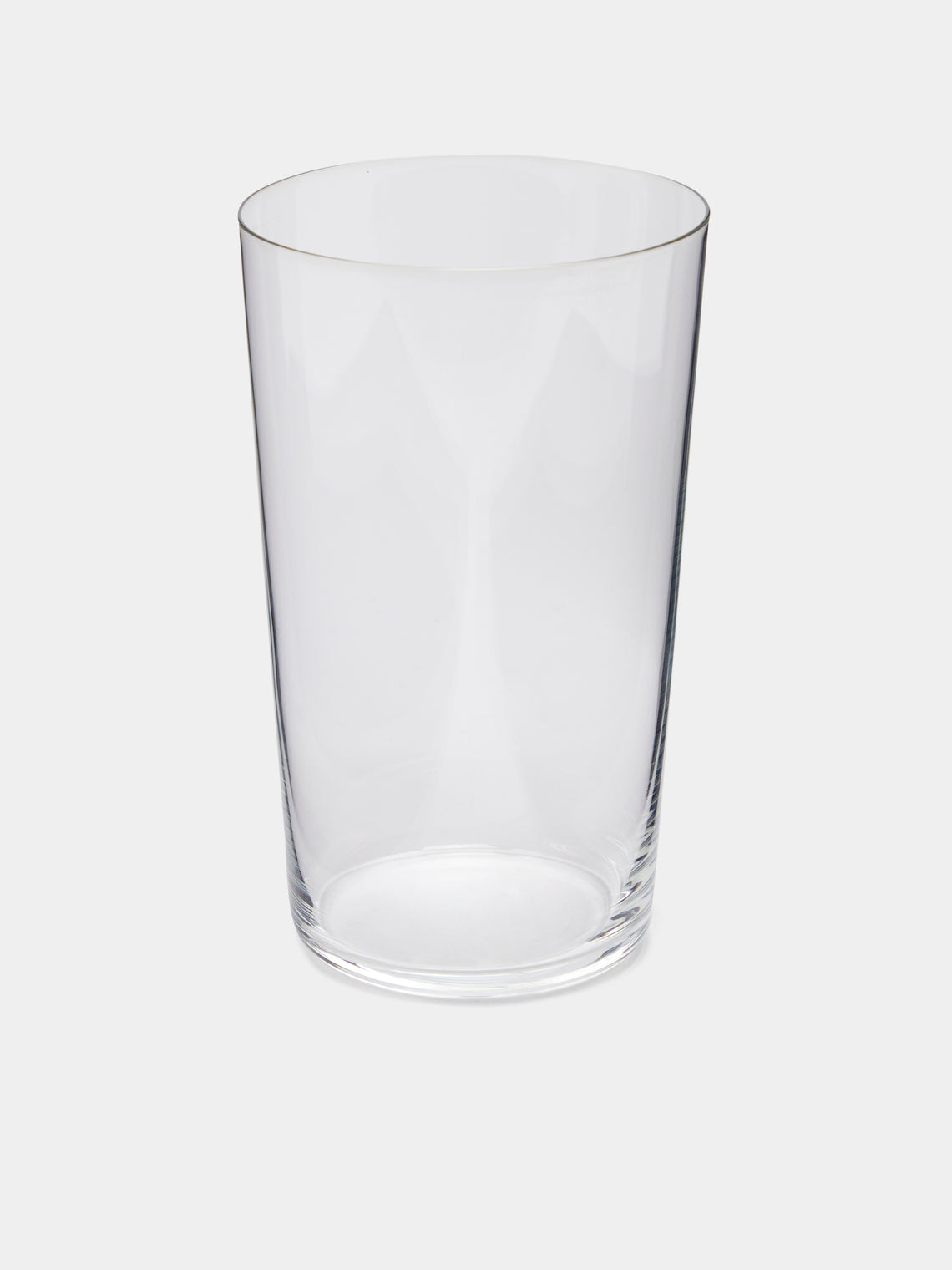 Lobmeyr - Commodore Hand-Blown Crystal Beer Tumbler (Set of 2) - Clear - ABASK- 