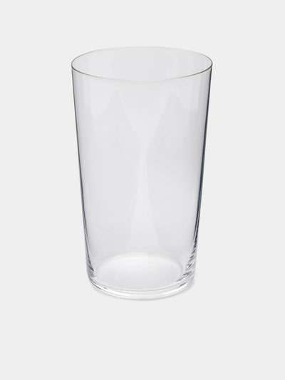 Lobmeyr - Commodore Hand-Blown Crystal Beer Tumbler (Set of 2) - Clear - ABASK- 