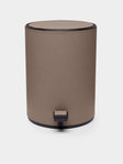 Giobagnara - Jazz Leather Pedal Bin - Taupe - ABASK - 