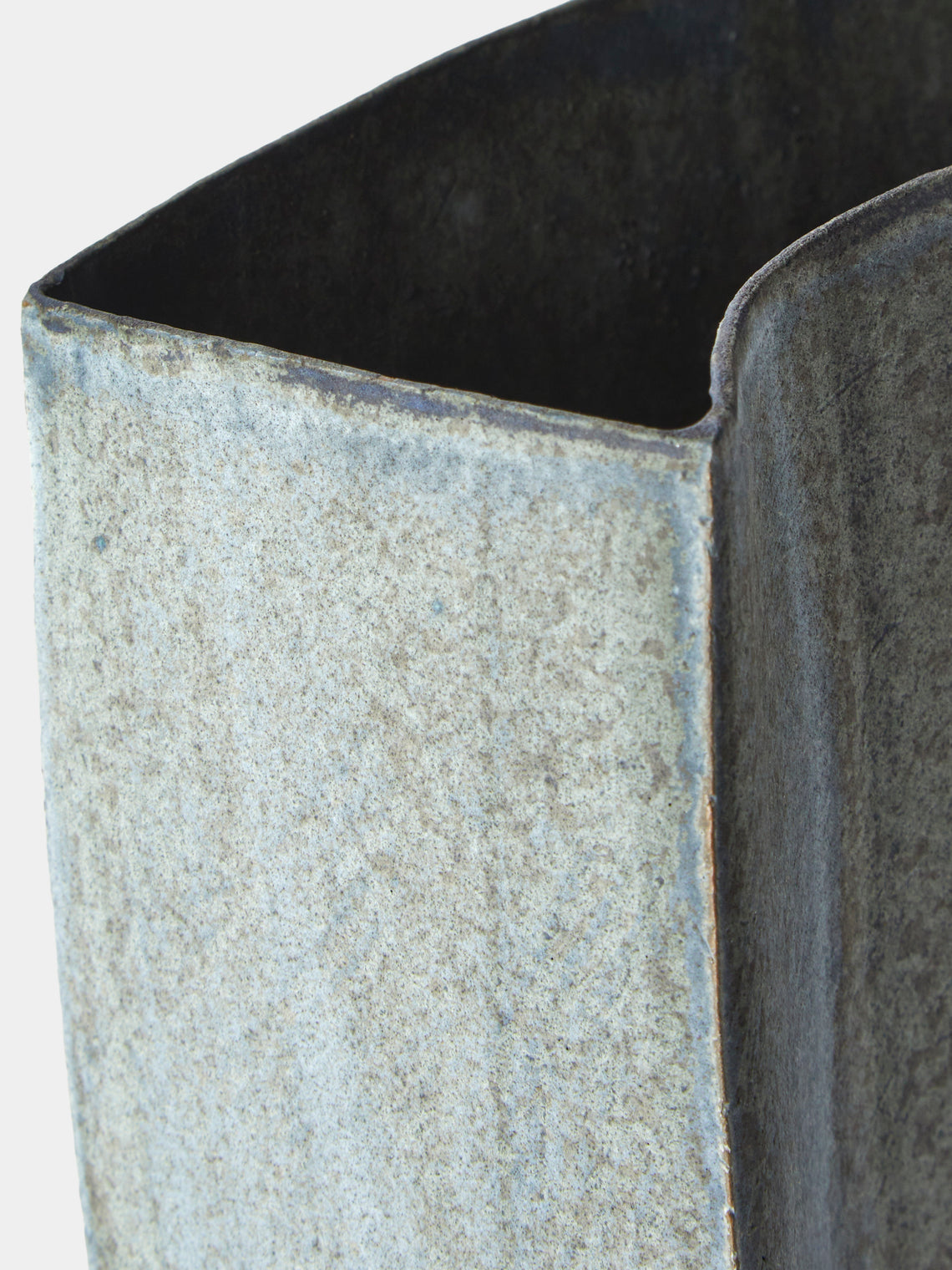 Linda Ouhbi - 17/2025 Hand-Built Stoneware Vase (17.5in/44cm) - Blue - ABASK