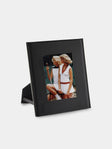 Rabitti 1969 - Simple Saddle Leather Photo Frame (4x6") - Black - ABASK - 