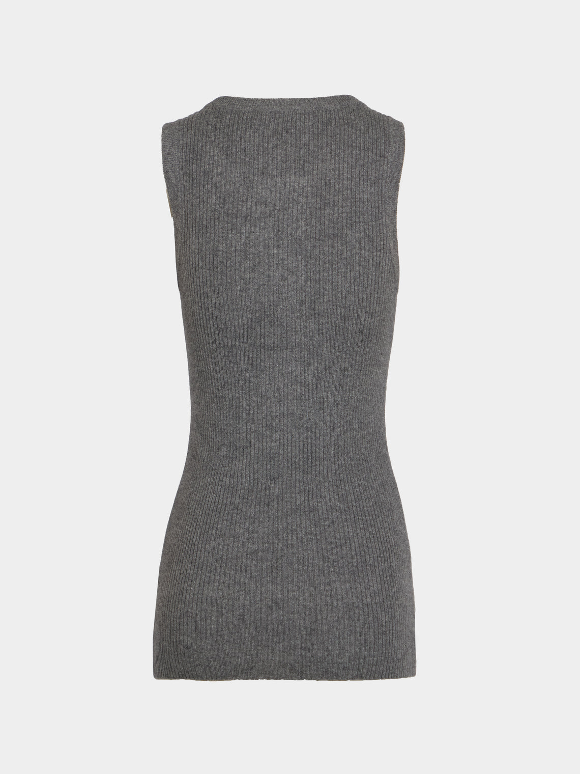 Arch4 - Manon Baby Goat Cashmere Tank Top | Size: S - Gray - ABASK