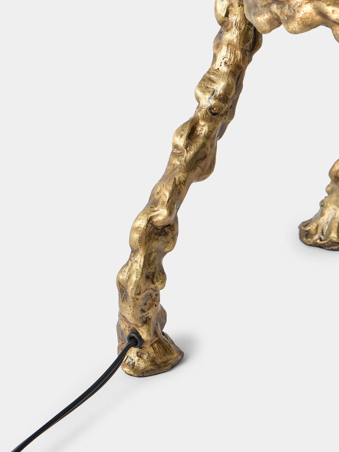Viya - Belum Brass Table Lamp - Brass - ABASK