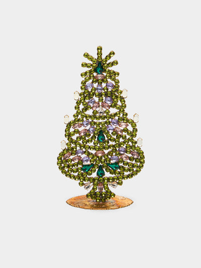 Antique and Vintage - 1930s Czech Jewelled Small Christmas Tree -  - ABASK - 