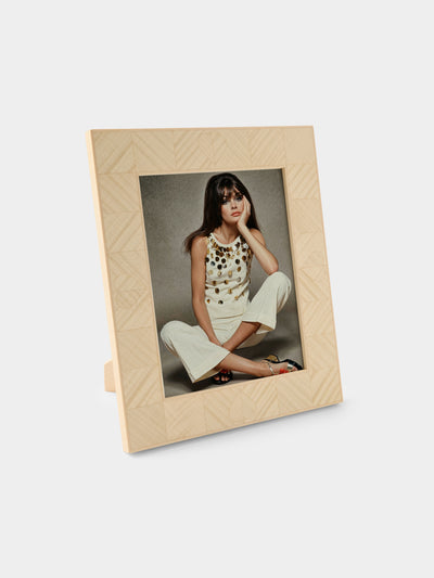 Linley - Henley Heart Sycamore Photo Frame (8x10") - Beige - ABASK - 