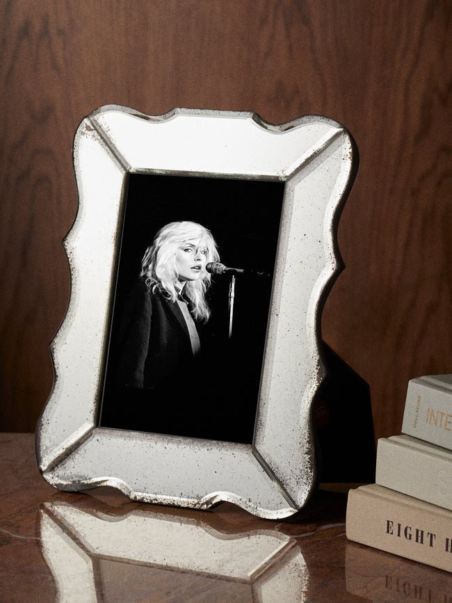 Borgo delle Tovaglie - Firenze Mirrored Glass Photo Frame - Silver - ABASK