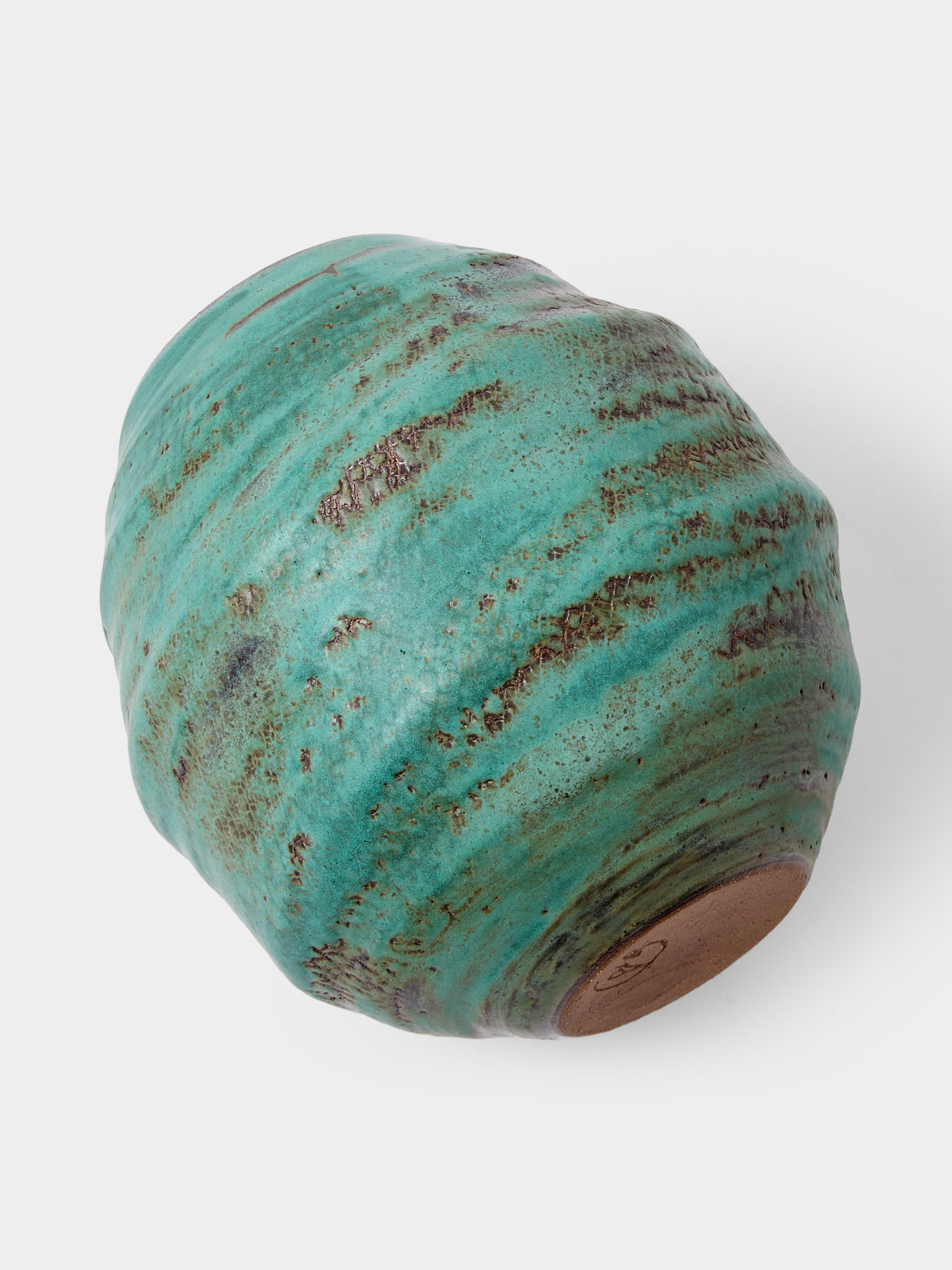Peter Speliopoulos Projects - Hand-Thrown Stoneware Vase (7.5in/19cm) - Blue - ABASK