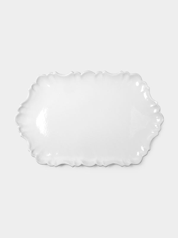 Astier de Villatte - Victor Hand-Glazed Ceramic Medium Platter -  - ABASK - 