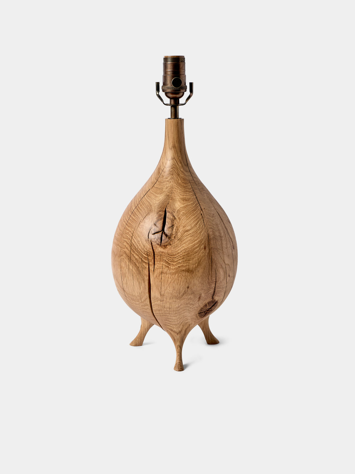 Jamie Gaunt Designs - No. 6 Natural Oak Table Lamp - Natural - ABASK - 