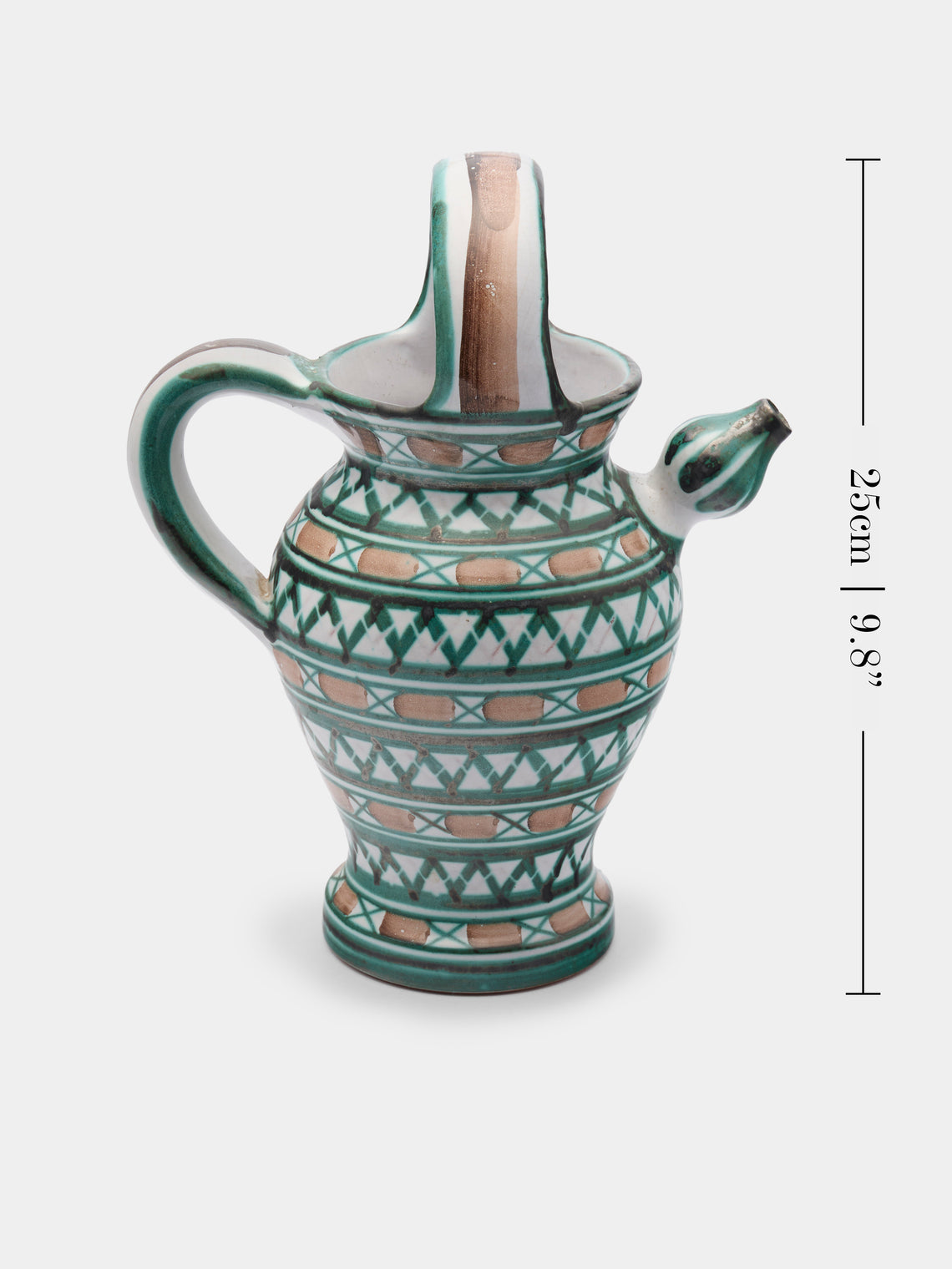 Antique and Vintage - 1950s Robert Picault Ceramic Lidded Jug -  - ABASK