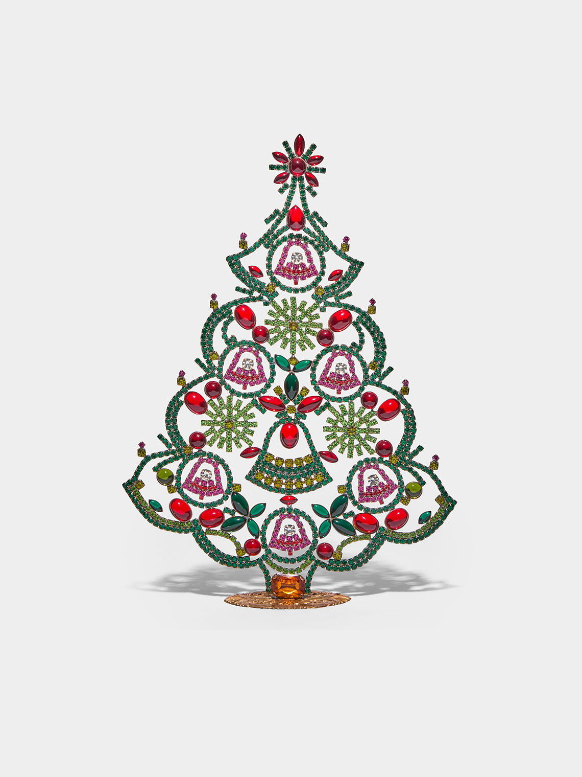 Antique and Vintage - 1930s Czech Jewelled Large Christmas Tree -  - ABASK - 