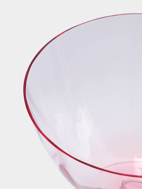 Moser - Optic Hand-Blown Crystal Ice Cream Bowl -  - ABASK