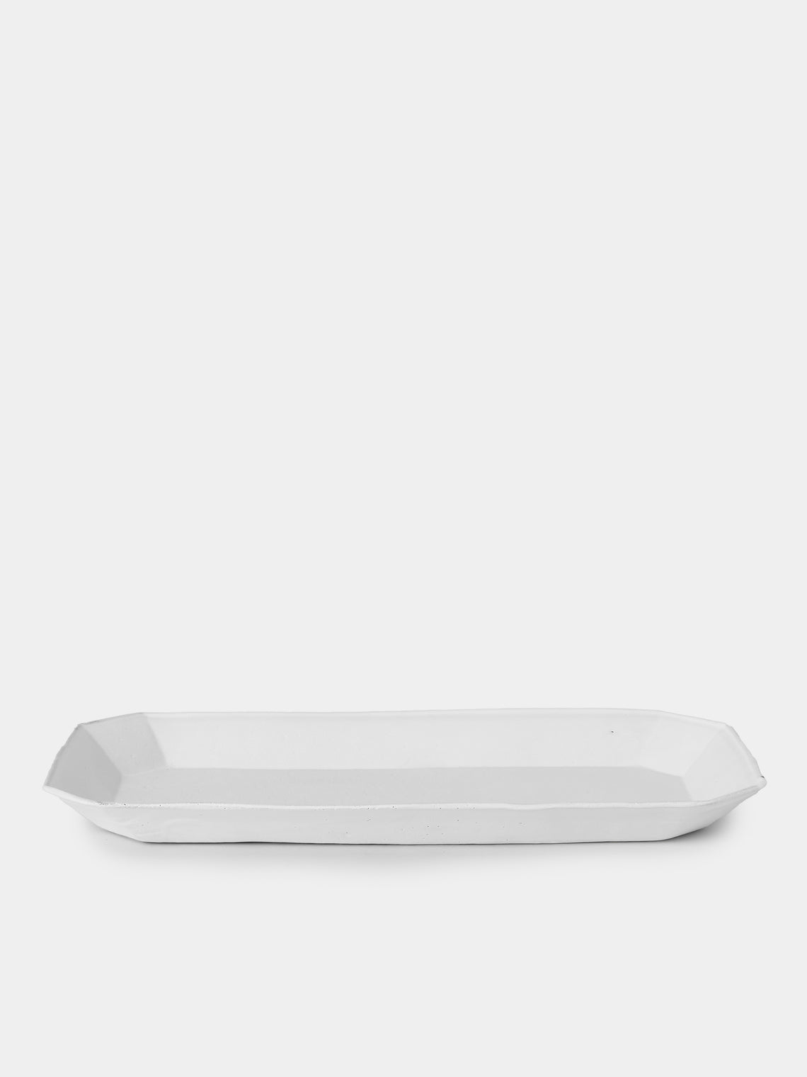 Astier de Villatte - Hand-Glazed Ceramic Long Platters (Set of 3) - White - ABASK