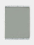 Begg x Co - Arran Cashmere Throw (72in/1.8m) - Green - ABASK - 