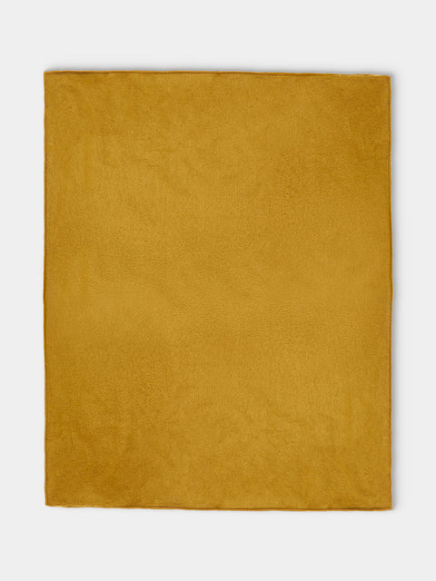 Sister By Studio Ashby - Mohair King-Size Blanket (110in/2.8m) - Brown - ABASK - 