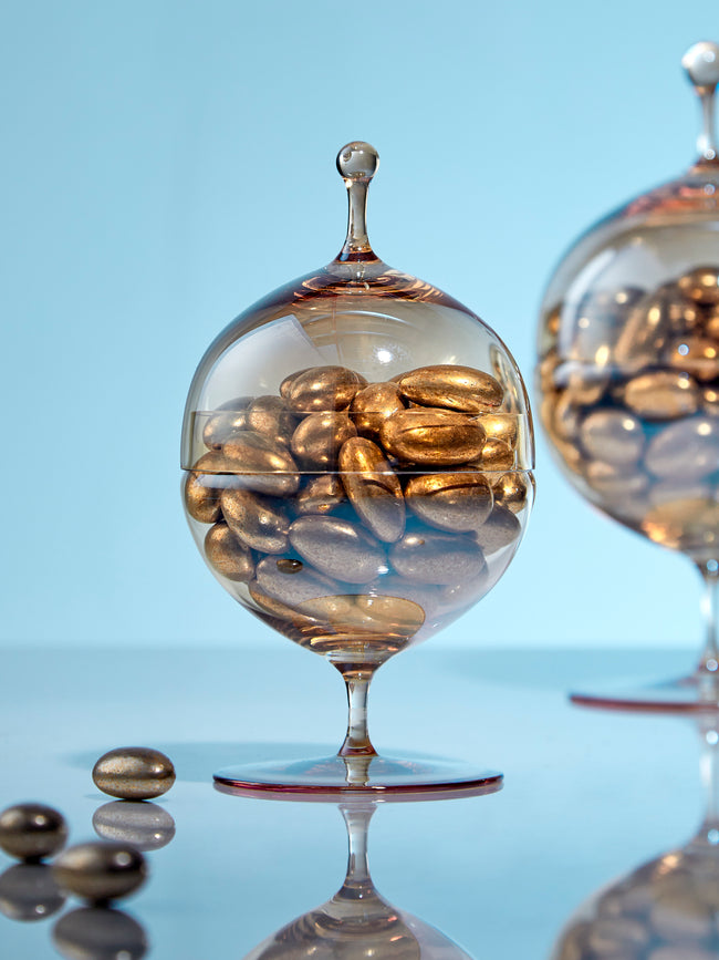 Lobmeyr - Hand-Blown Crystal Candy Dish III - Gold - ABASK
