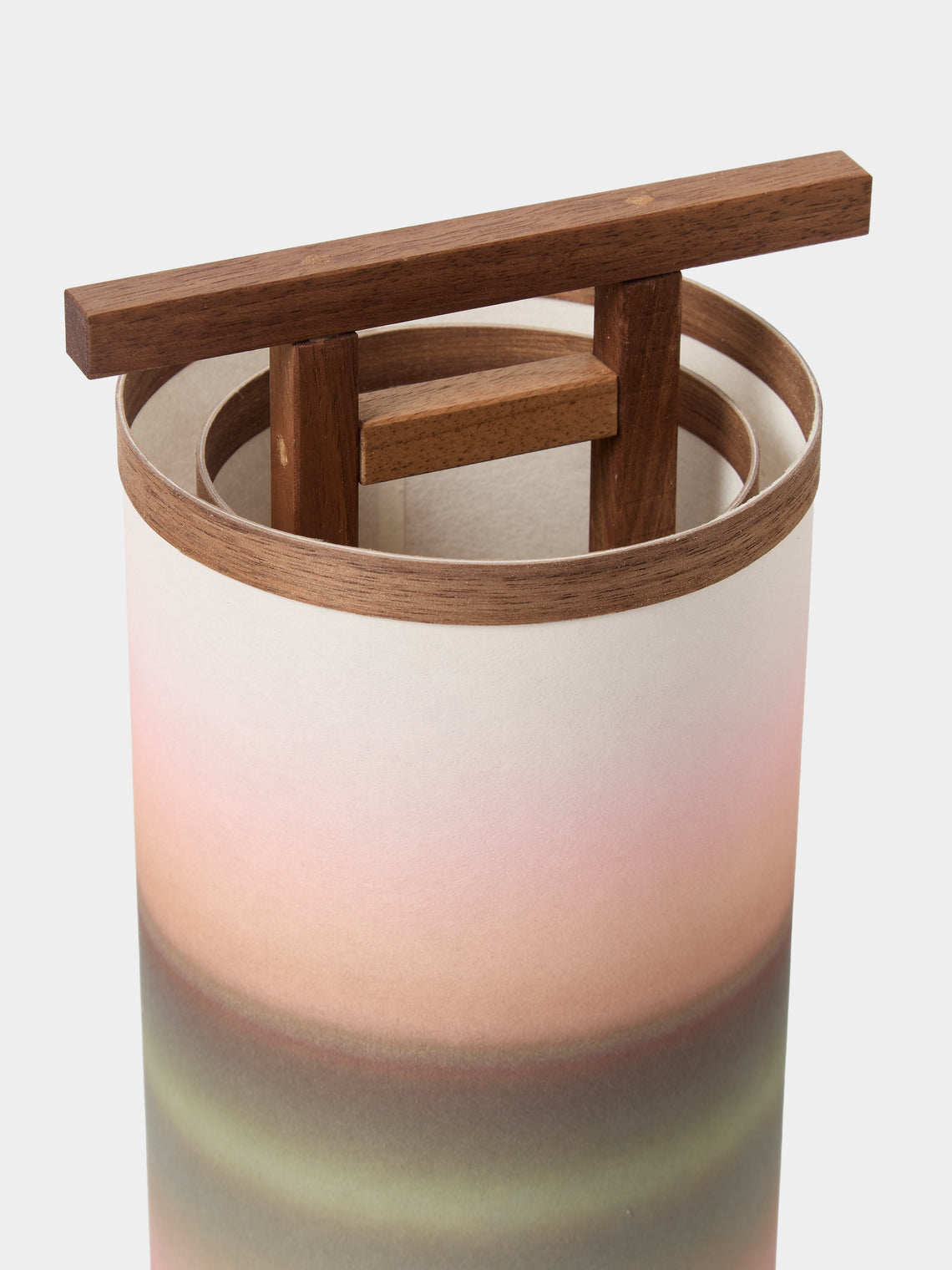 Maxime Prange - Torii Walnut and Washi Paper Small Table Lamp - Multiple - ABASK
