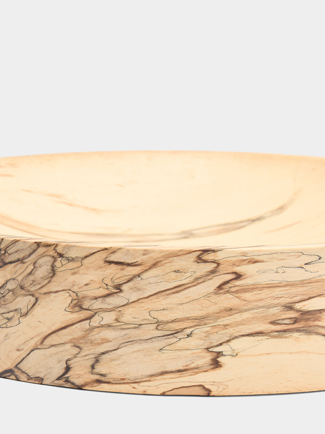 Bird & Branch - Fairlight Hand-Turned Spalted Beech Extra Large Bowl - Natural - ABASK