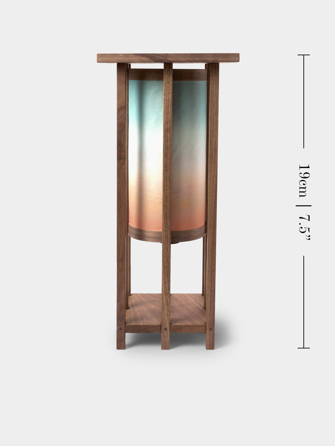Maxime Prange - Doro Walnut and Washi Paper Table Lamp - Multiple - ABASK