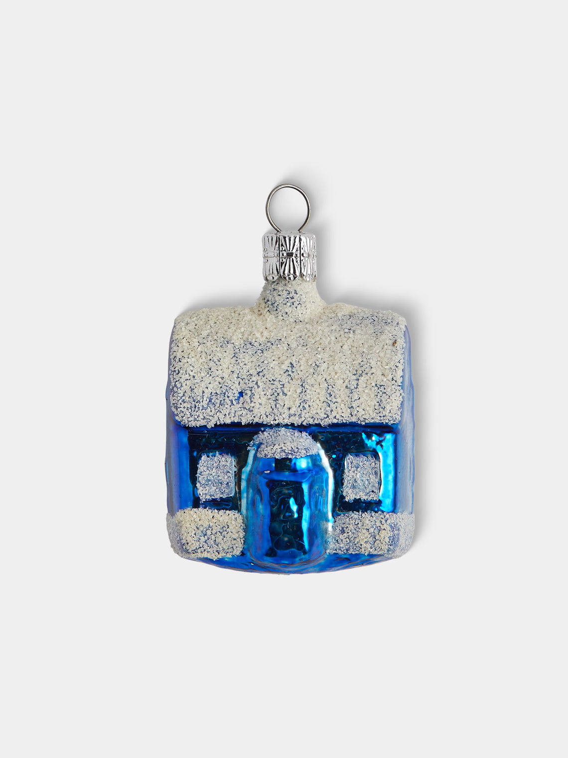Antique and Vintage - Early-20th-Century Houses Glass Baubles (Set of 12) - Multiple - ABASK