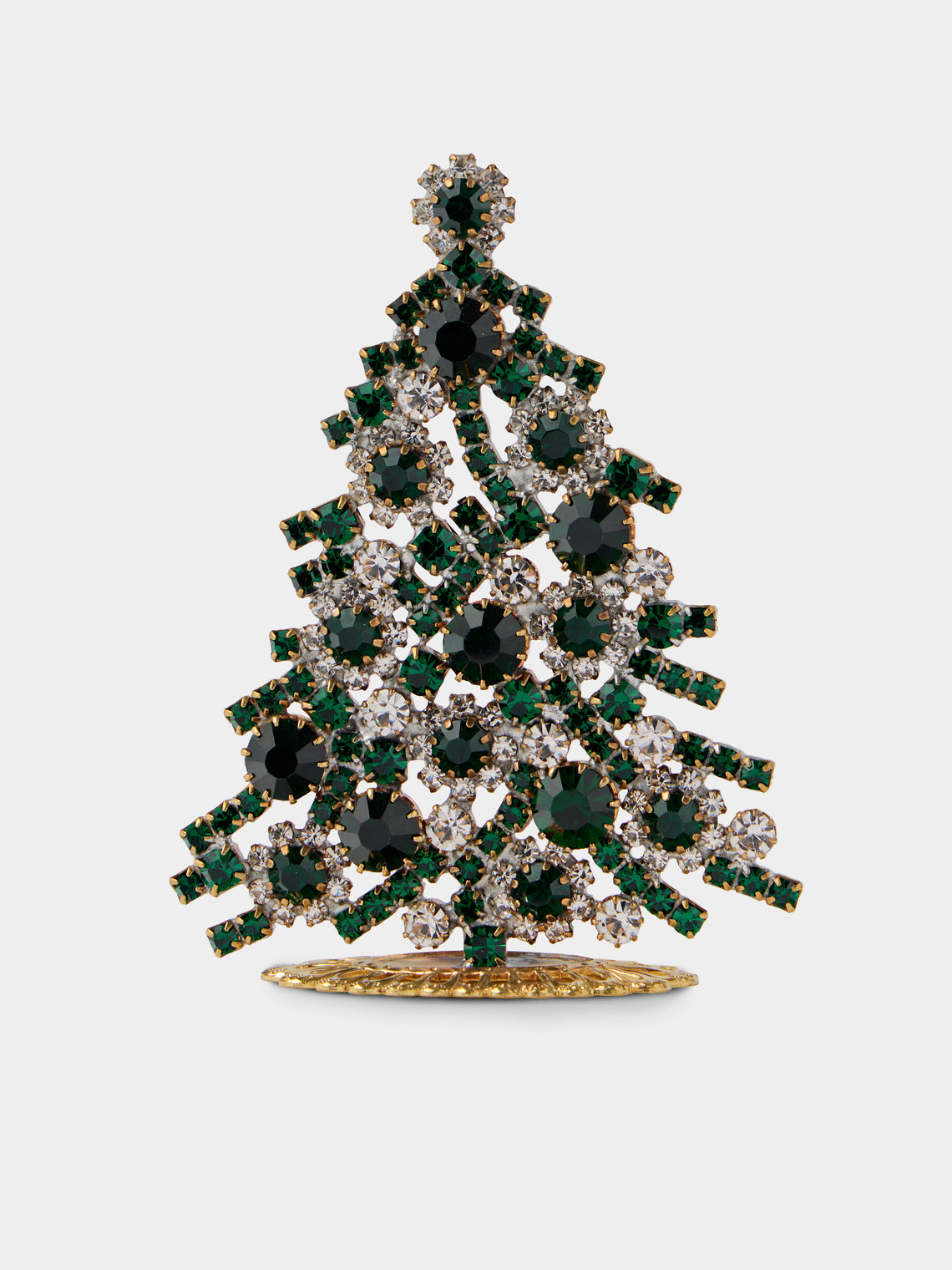 ABASK Decorations - Magical Czech Crystal Tree - Green - ABASK