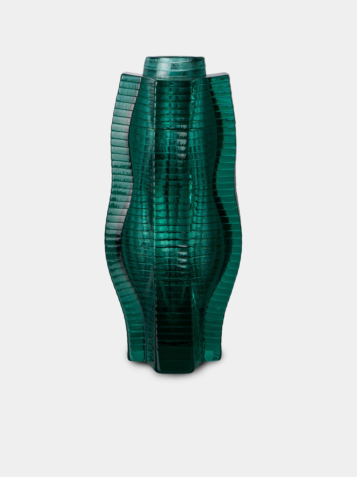 Isabella Kullmann - No. 8 Hand-Blown Glass Vase - Green - ABASK