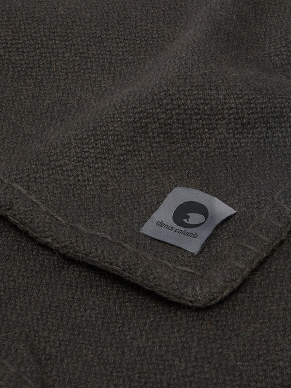 Denis Colomb - Gobi Stitched-Edge Camel Wool King-Size Blanket -  - ABASK