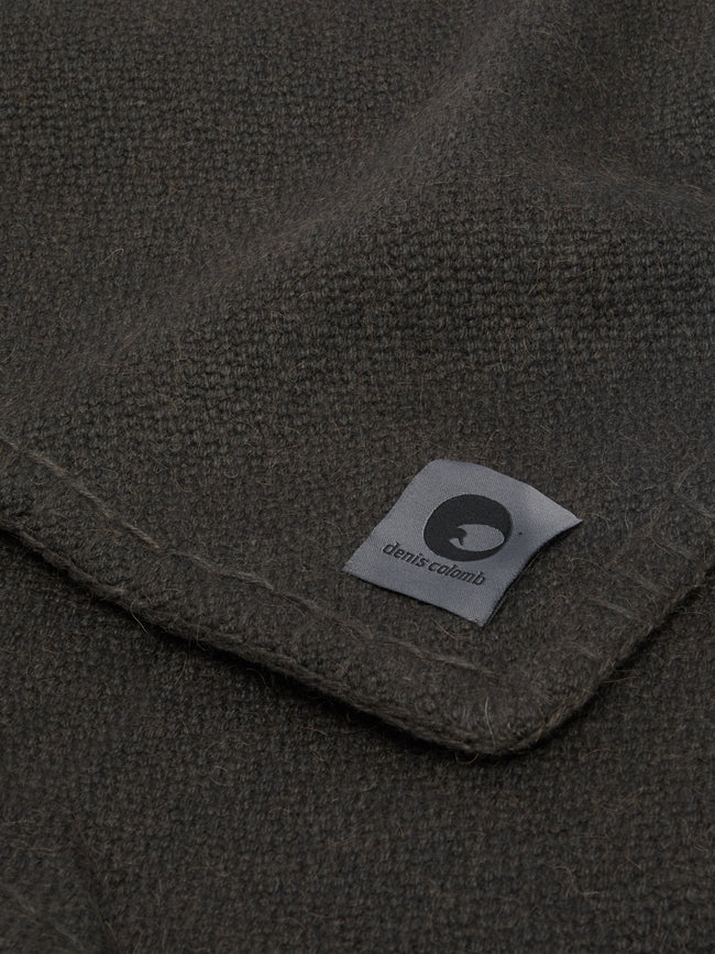 Denis Colomb - Gobi Stitched-Edge Camel Wool King-Size Blanket -  - ABASK