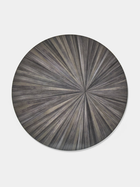 HestiaLiving - Soleil Wood Placemats (Set of 4) - Dark Gray - ABASK - 