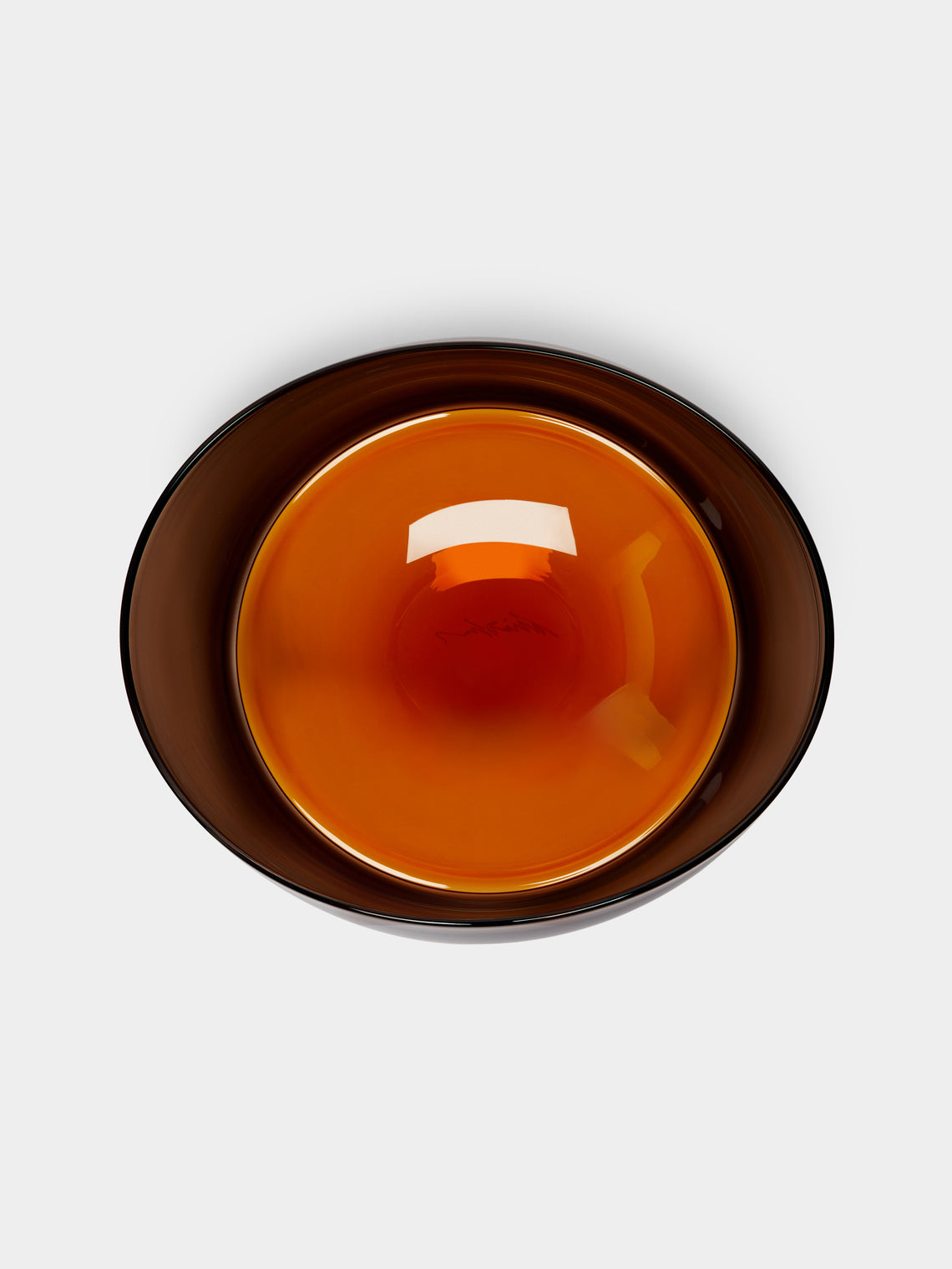 Stewart Hearn - Oval Encalmo Hand-Blown Glass Small Bowl -  - ABASK