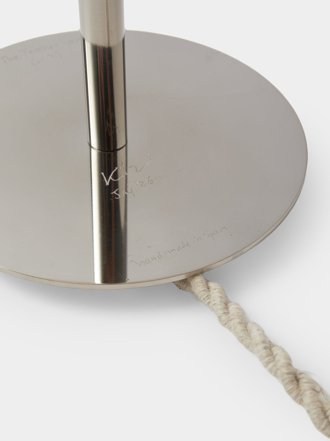 Kilzi - The Feather Fiberglass and Japanese Paper Desk Lamp - Ivory - ABASK