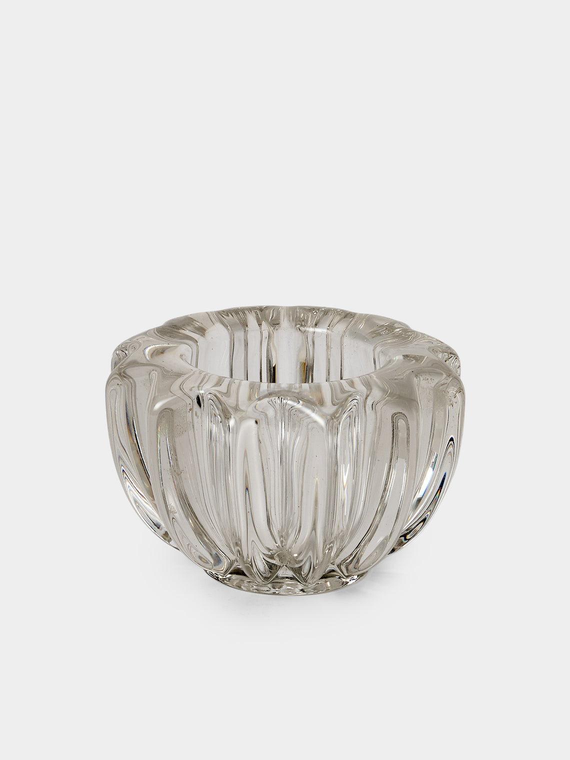 Antique and Vintage - 1950s Pierre d'Avesn Crystal Vide Poche - Clear - ABASK - 