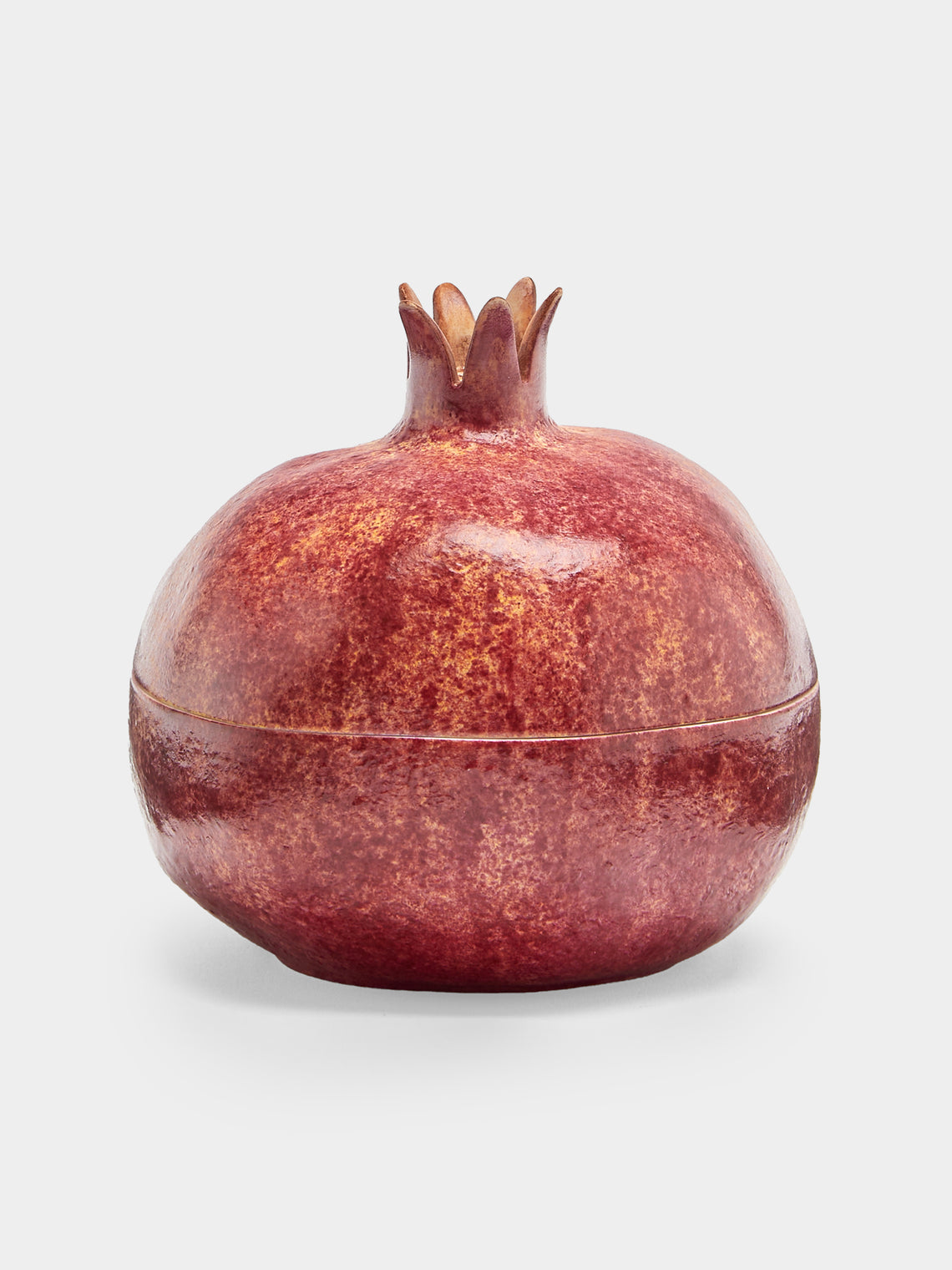 Augarten - Hand-Painted Porcelain Pomegranate Dish - Red - ABASK - 