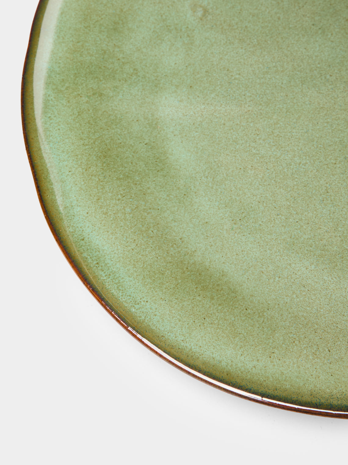 Hand-Glazed Ceramic Small Plates (Set of 6)