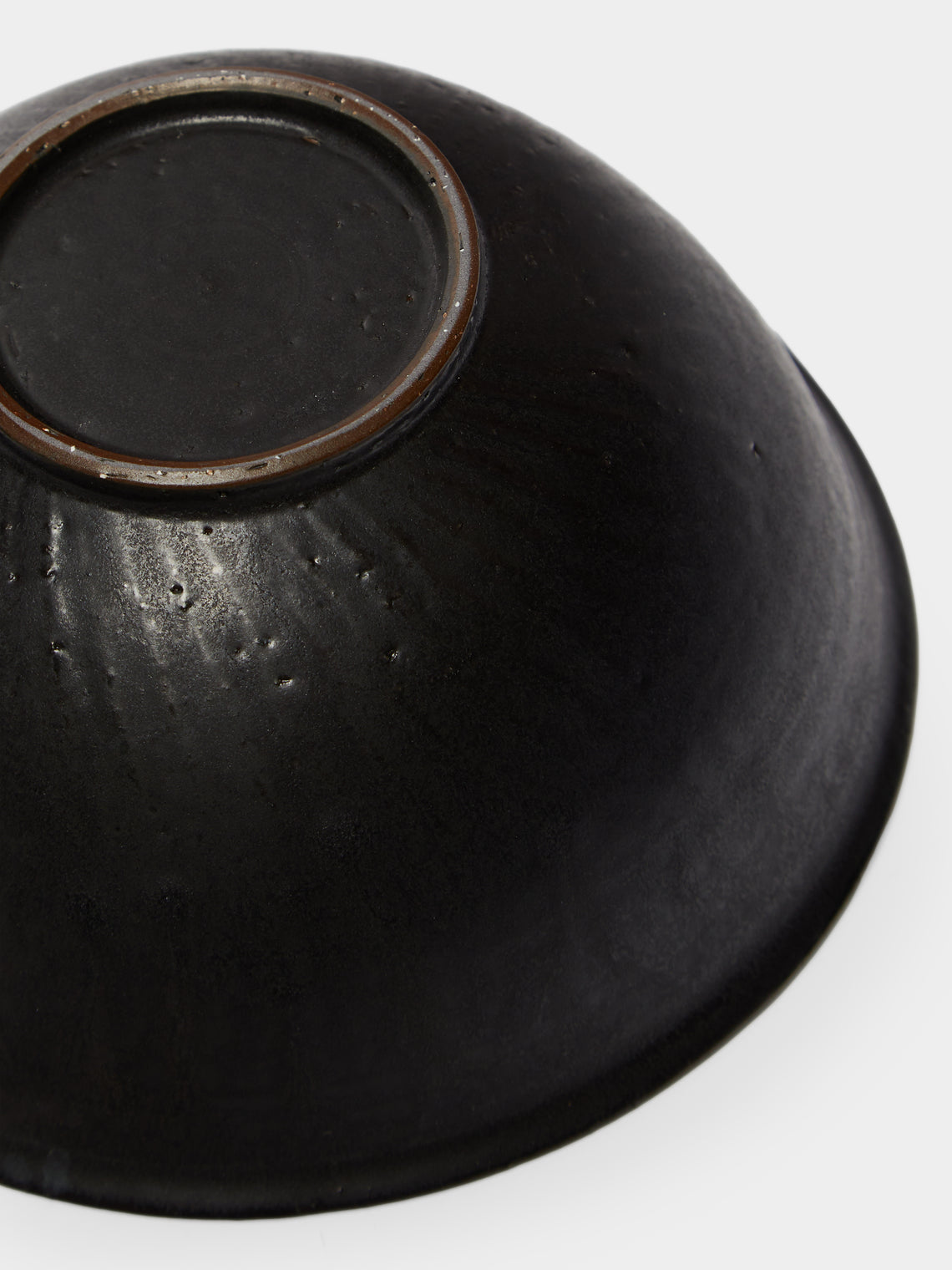 Lee Song-am - Black Clay Large Bowls (Set of 4) -  - ABASK